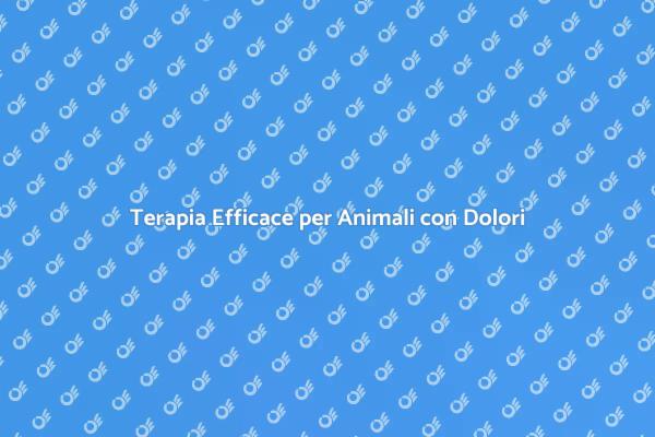 Soluzioni di Massaggio per Animali Malati