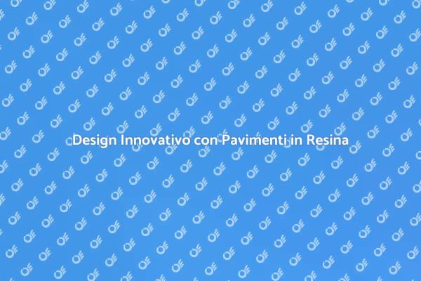 Suddivisione Creativa di Pavimenti in Resina