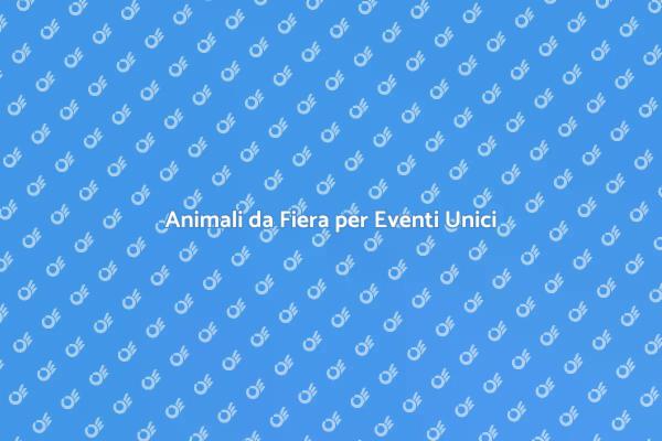 Rendi il tuo Evento Indimenticabile