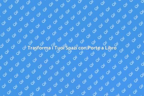 Porta Finestra a Libro: Innovazione Design