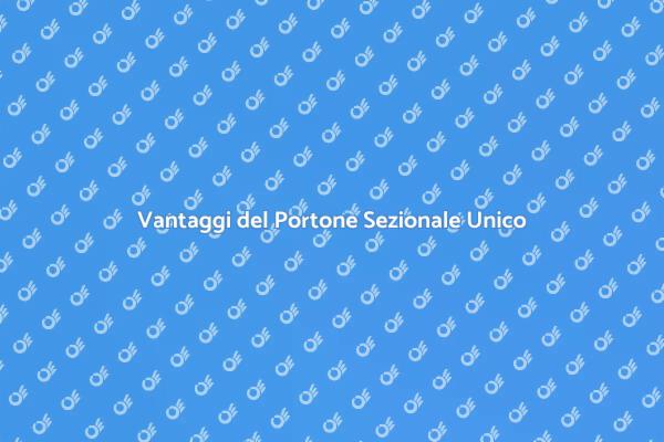 Valorizza la tua Casa con un Portone Sezionale