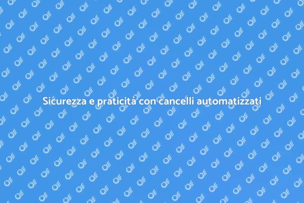 Rivoluziona l'accesso con cancelli automatici