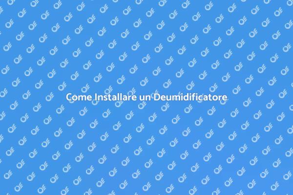 Combatti l'Umidità con un Deumidificatore