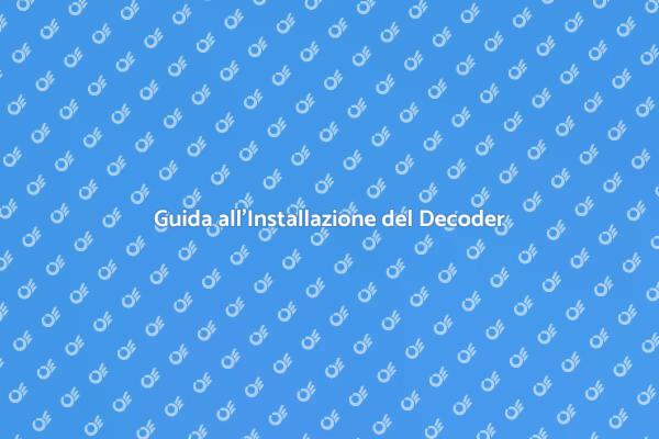 Come Installare un Decoder TV