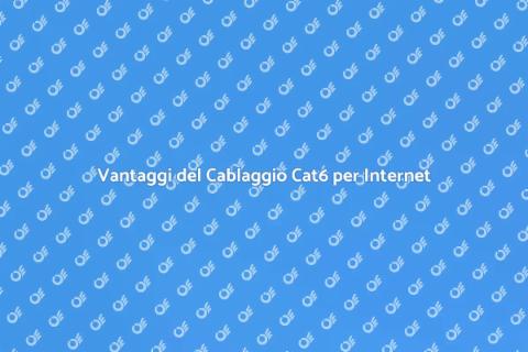Cablaggio Cat6: Connessione Veloce e Affidabile