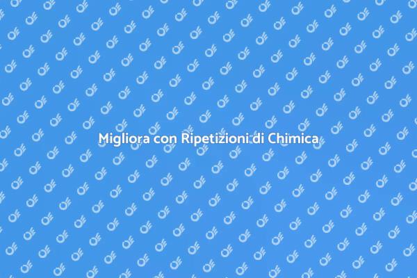 Supera le Difficoltà con Chimica