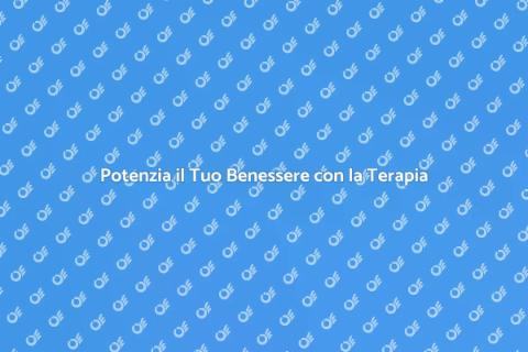 Servizi di Terapia per il Benessere