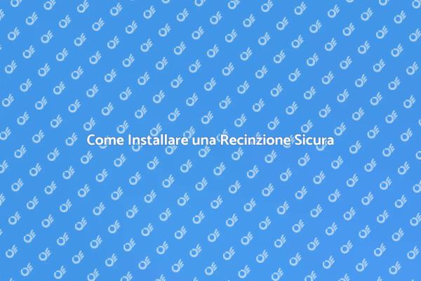 Sicurezza per Cani e Gatti: Recinzioni