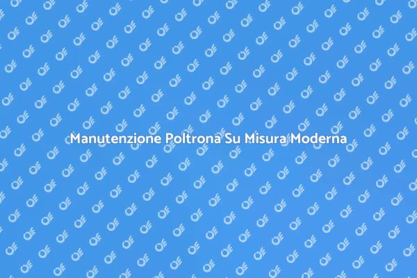 Come Lucidare una Poltrona Moderna