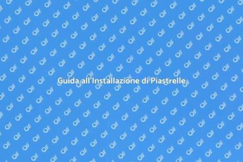 Installare Piastrelle da Esterno