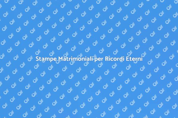 Crea Ricordi Indelebili per il Tuo Matrimonio