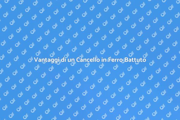 Eleganza e Sicurezza con un Cancello in Ferro