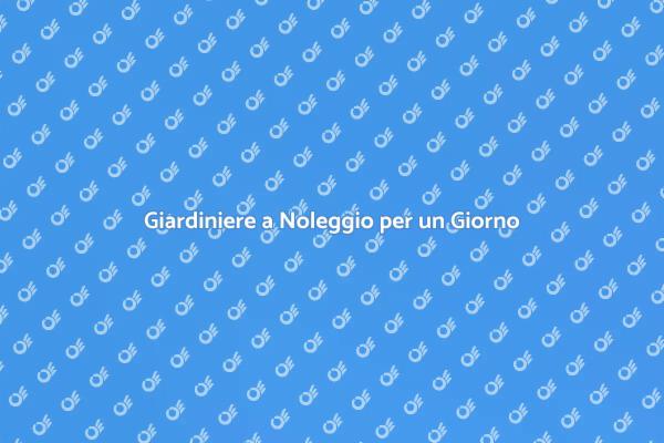 Rendi il Tuo Giardino Perfetto in un Giorno