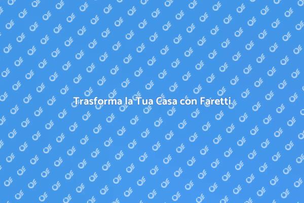 Illumina con Faretti di Design