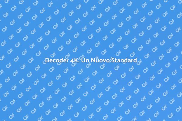 Decoder Compatibile con TV 4K: Scopri di Più