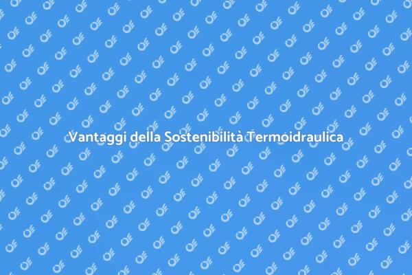 Sostenibilità Termoidraulica in Casa