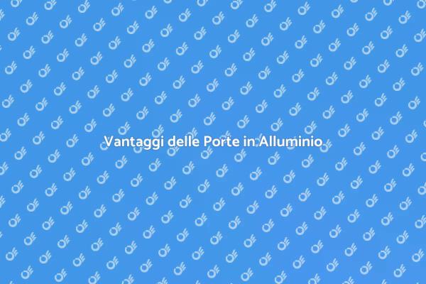 Installazione Porte in Alluminio