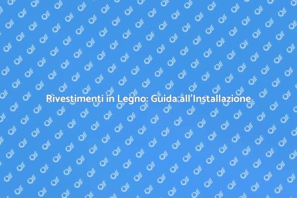 Installazione di Rivestimenti in Legno