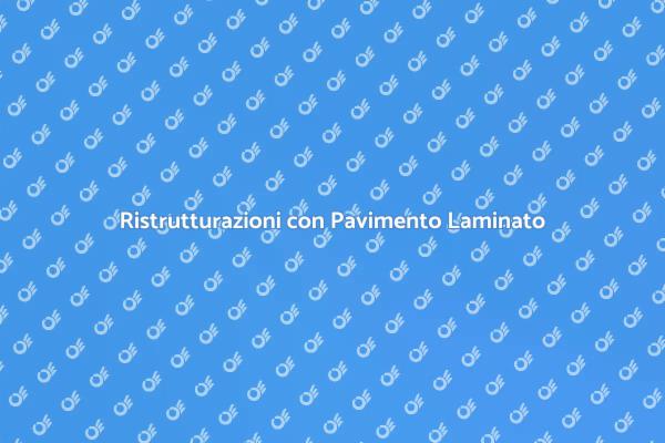 Eleganza con Pavimento in Laminato