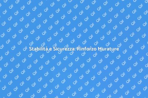 Rinforzo Strutturale Murature Portanti