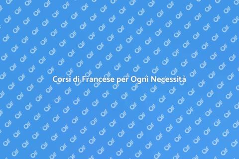 Impara il Francese con i Nostri Corsi