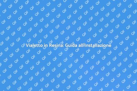 Vialetto in Resina: Trasforma il Tuo Giardino