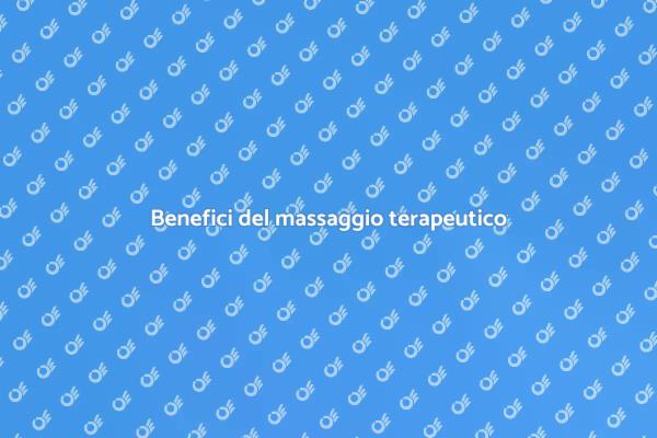 Massaggio profondo per il tuo benessere
