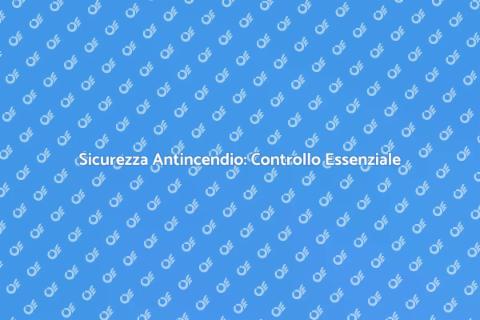 Controllo Certificato Antincendio