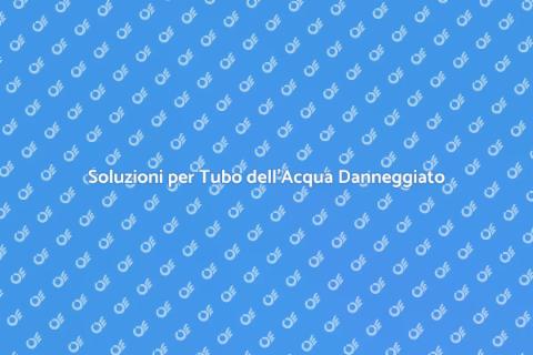 Riparare un Tubo dell'Acqua Facile