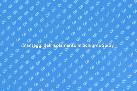 Isolamento in Schiuma Spray Efficace