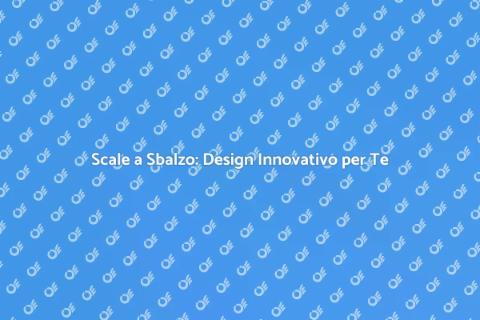 Scale a Sbalzo: Eleganza e Stile