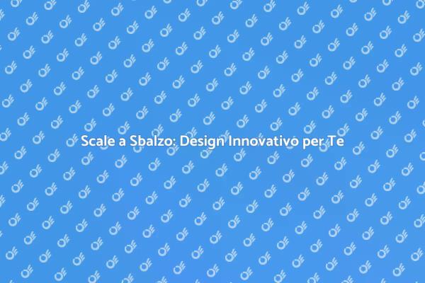 Scale a Sbalzo: Funzionalità e Design