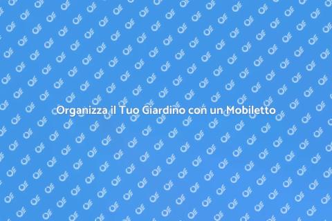 Mobiletto per Attrezzi da Giardino
