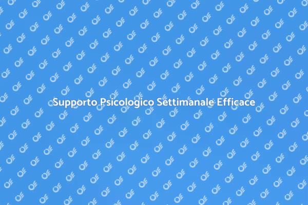 Salute Mentale: Consulenza Settimanale