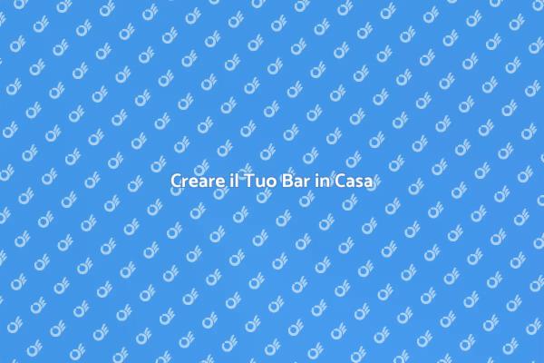 Guida alla Creazione di Mobilio da Bar