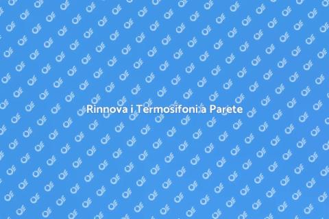 Sostituire Termosifoni a Parete