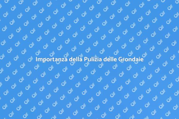 Grondaie Ostruite: Un Rischio per la Casa