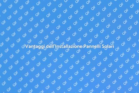 Assumere Impresa Pannelli Solari