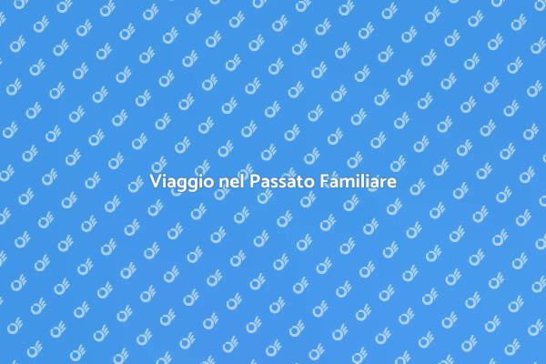 Esplora la tua Storia Familiare