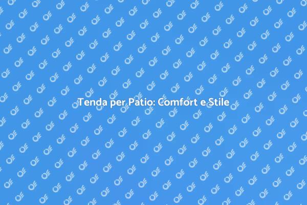 La Magia della Copertura a Tenda