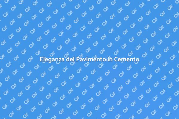 Trasforma il Tuo Spazio con Cemento