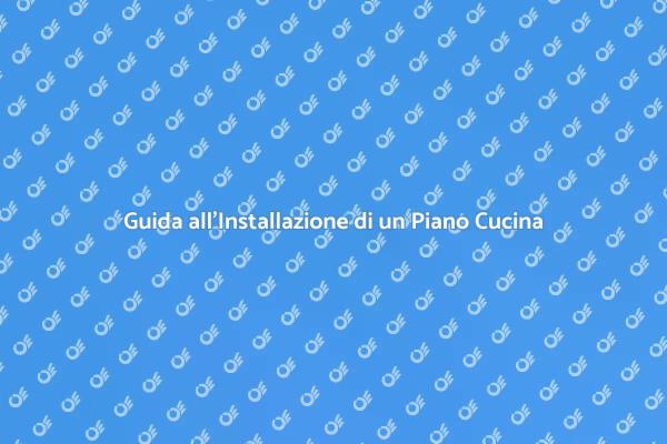 Trasforma la tua Cucina con un Piano di Lavoro