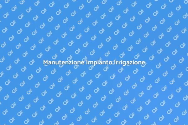Supporto Esperto per Irrigazione Giardino