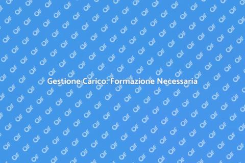 Formazione sulla Gestione del Carico