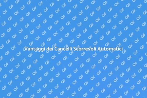 Automazione Cancelli Scorrevoli