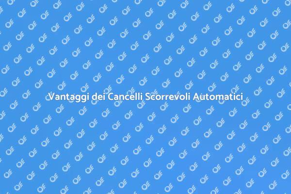 Il Futuro dei Cancelli Scorrevoli