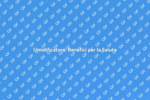Umidificatore: Il Tuo Alleato Domestico