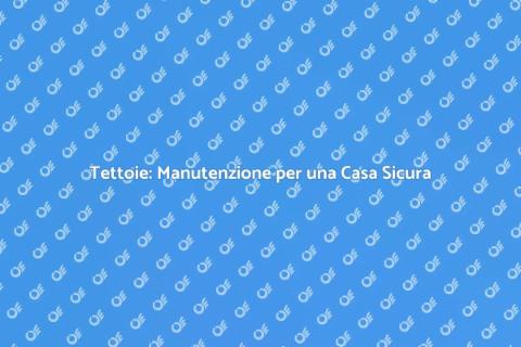 Manutenzione Tetto e Tettoie Essenziale