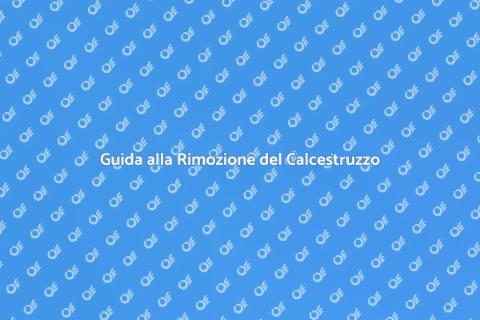 Rimuovere Calcestruzzo in Aree Vincolate