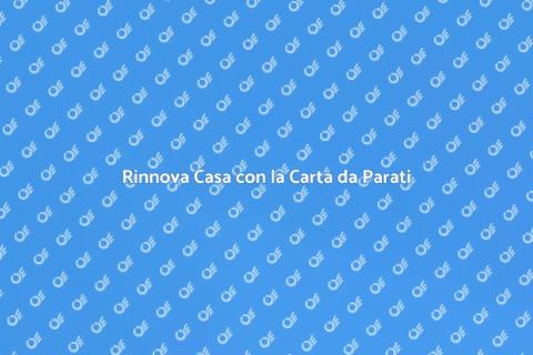 Carta da Parati per Rinnovare Casa